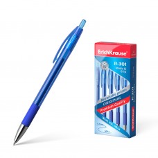 Ручка гелевая автоматическая ErichKrause. R-301 Original Gel Matic&Grip, синий