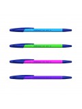 Ручка шариковая ErichKrause. R-301 Neon Stick 0.7, синяя
