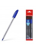 Ручка шариковая ErichKrause. U-108 Classic Stick 1.0, Ultra Glide Technology, синий.