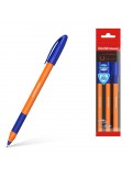 Ручка шариковая ErichKrause. U-109 Orange Stick&Grip 1.0, Ultra Glide Technology,синий