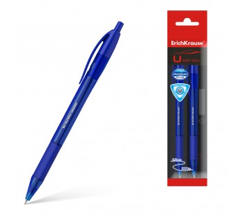 Ручка шариковая автоматическая ErichKrause. U-208 Original Matic 1.0, Ultra Glide Technology, синяя