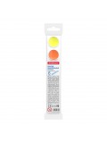 Краски акварельные ErichKrause Basic light pack Neon. 6 цветов. Прозрачная упаковка с подвесом