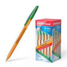 Ручка шариковая ErichKrause. R-301 Orange Stick 0.7,  зеленый. 50 шт