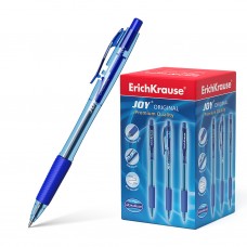 Ручка шариковая автоматическая ErichKrause. JOY. Original, Ultra Glide Technology, синий.  50шт
