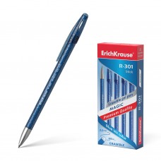 Ручка гелевая сo стираемыми чернилами ErichKrause. R-301 Magic Gel 0.5, синий. 12 шт