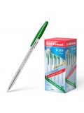 Ручка шариковая ErichKrause. R-301 Classic Stick 1.0, зеленая . 50 шт