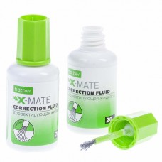 Корректирующая Жидкость Hatber X-Mate на химической основе 20ml  с кисточкой