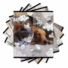 Тетрадь ОУ ErichKrause Dream Cat А5+ 48л клетка (блок 5 шт.)