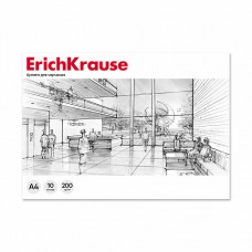 Альбом для черчения на клею ErichKrause, А4, 10 листов, без рамки