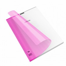 Тетрадь ОУ ErichKrause Классика CoverPrо fizzy  Neon, розовый А4 96л клетка (блок 3 шт.)