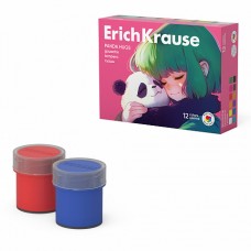 Гуашь ErichKrause Panda Hugs 12 цветов (в коробке 12 шт)