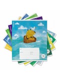 Тетрадь ШУ ErichKrause Capybara Travel 12 листов клетка (блок10шт)