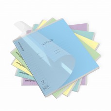 Тетрадь ШУ ErichKrause CoverPrо glossy, А5+12л, линейка (блок10)