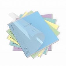Тетрадь ШУ ErichKrause Классика CoverPrо glossy А5+24л, клетка (блок10)