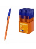 Ручка шариковая ErichKrause Stick Orange 0.7, синяя (стакан 70 шт.)