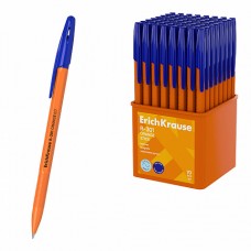 Ручка шариковая ErichKrause Stick Orange 0.7, синяя (стакан 70 шт.)