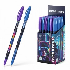 Ручка шариковая ErichKrause Neo® Stick Cyber Game 0.7 Super Glide Tech синяя (кор.50шт)