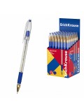 Ручка шариковая ErichKrause L-30 Gold Stick&Grip Classic0.5,SuperGlideTech синяя (в коробке по 50 шт.)