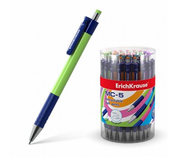 Ручка шариковая автоматическая ErichKrause® MC-5, синяя 