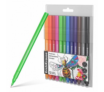 Линеры ErichKrause Art Spirit 12 цветов