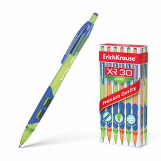 Ручка шариковая автоматическая ErichKrause® XR-30 Spring, синяя (коробка 12 шт.).