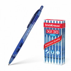 Ручка шариковая автоматическая ErichKrause. XR-30, синяя (коробка 12 шт.)