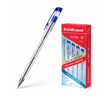 Ручка шариковая ErichKrause. ULTRA-20. 0.7, синяя