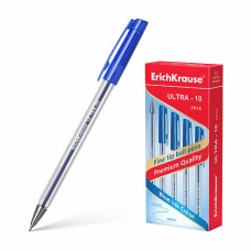 Ручка шариковая ErichKrause. ULTRA-10. 0.7, синяя (коробка 12 шт.)