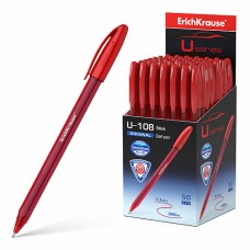Ручка шариковая ErichKrause U-108 Original Stick 1.0,Ultra Glide Technology,красная (кор.50шт)