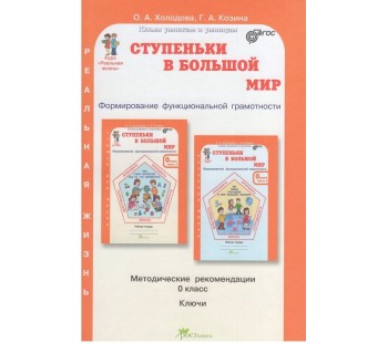 Ступеньки в большой мир. Формирование функциональной грамотности. 0 класс. Методические рекомендации