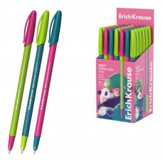 Ручка шариковая ErichKrause Neo® Stick Panda Hugs 0.7 Super Glide Tech синяя(кор.50шт)