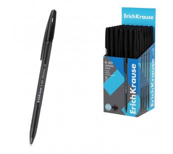Ручка шариковая ErichKrause R-301 Stick Original 1.0, цвет чернил черный (в коробке по 50 шт.)
