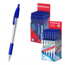 Ручка шариковая автоматическая ErichKrause R-301 Matic&Grip Classic 1.0, цвет чернил синий (в коробке по 50 шт.)