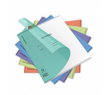 Тетрадь школьная ученическая с пластиковой обложкой на скобе ErichKrause Классика CoverPro matt, Pulse, А5+, 12 листов, линейка, ассорти (блок 10 шт) Тетрадь школьная ученическая с пластиковой обложкой на скобе ErichKrause Классика CoverPro matt, Pulse, А5+, 12 листов, линейка, ассорти (блок 10 шт)