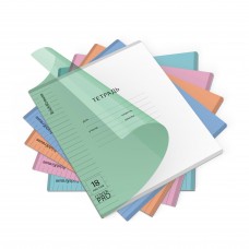 Тетрадь школьная ученическая с пластиковой обложкой на скобе ErichKrause Классика CoverPro matt, Dream, А5+, 18 листов, линейка, ассорти (блок 10 шт) Тетрадь школьная ученическая с пластиковой обложкой на скобе ErichKrause Классика CoverPro matt, Dream, А5+, 18 листов, линейка, ассорти (блок 10 шт)