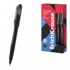 Ручка гелевая ErichKrause G-Glass Stick Original 0.5, цвет чернил черный (в коробке по 12 шт.) Ручка гелевая ErichKrause G-Glass Stick Original 0.5, цвет чернил черный (в коробке по 12 шт.)