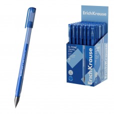 Ручка гелевая ErichKrause Титул 0.5, тонированная, цвет чернил синий (в коробке по 50 шт.)