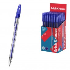 Ручка гелевая ErichKrause R-301 Классика 0.5, цвет чернил синий (в коробке по 50 шт.)