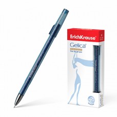Ручка гелевая ErichKrause® Gelica®, синяя (коробка 12 шт.)