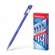 Ручка гелевая ErichKrause® G-Cube®, синяя (коробка 12 шт.)