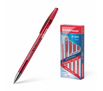 Ручка гелевая ErichKrause. R-301 Original Gel 0.5, красная
