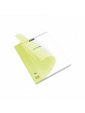 Тетрадь общая ученическая с пластиковой обложкой. Классика желтая, 96л А5+, CoverPrо Neon, клетка (блок 5шт)