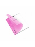 Тетрадь общая ученическая с пластиковой обложкой. Классика розовая, 96л А5+, CoverPrо Neon, клетка (блок 5шт)
