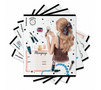 Тетрадь ШУ ErichKrause Fashion Girl, 24л, линейка