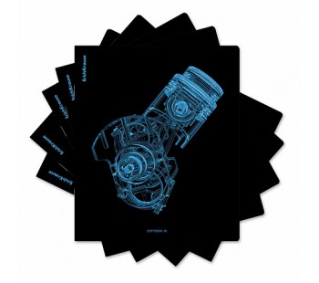 Тетрадь ОУ ErichKrause X-Ray в деталях, 96л, клетка