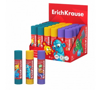 Клей-карандаш ErichKrause EasyStick Jolly Friends