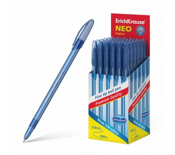 Ручка шариковая ErichKrause Neo® Stick Original 0.7, Super Glide Technology, цвет чернил синий