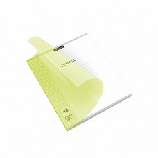 Тетрадь ОУ с пластиковой обложкой Классика желтая, 48л А5+, CoverPrо Neon, клетка (блок 5шт)