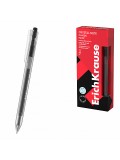 Ручка гелевая автоматическая ErichKrause Crystal Note Matic Classic 0.5 черная (кор.12шт)