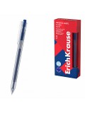 Ручка гелевая автоматич. ErichKrause Crystal Note Matic Classic 0.5, синяя(кор.12шт),